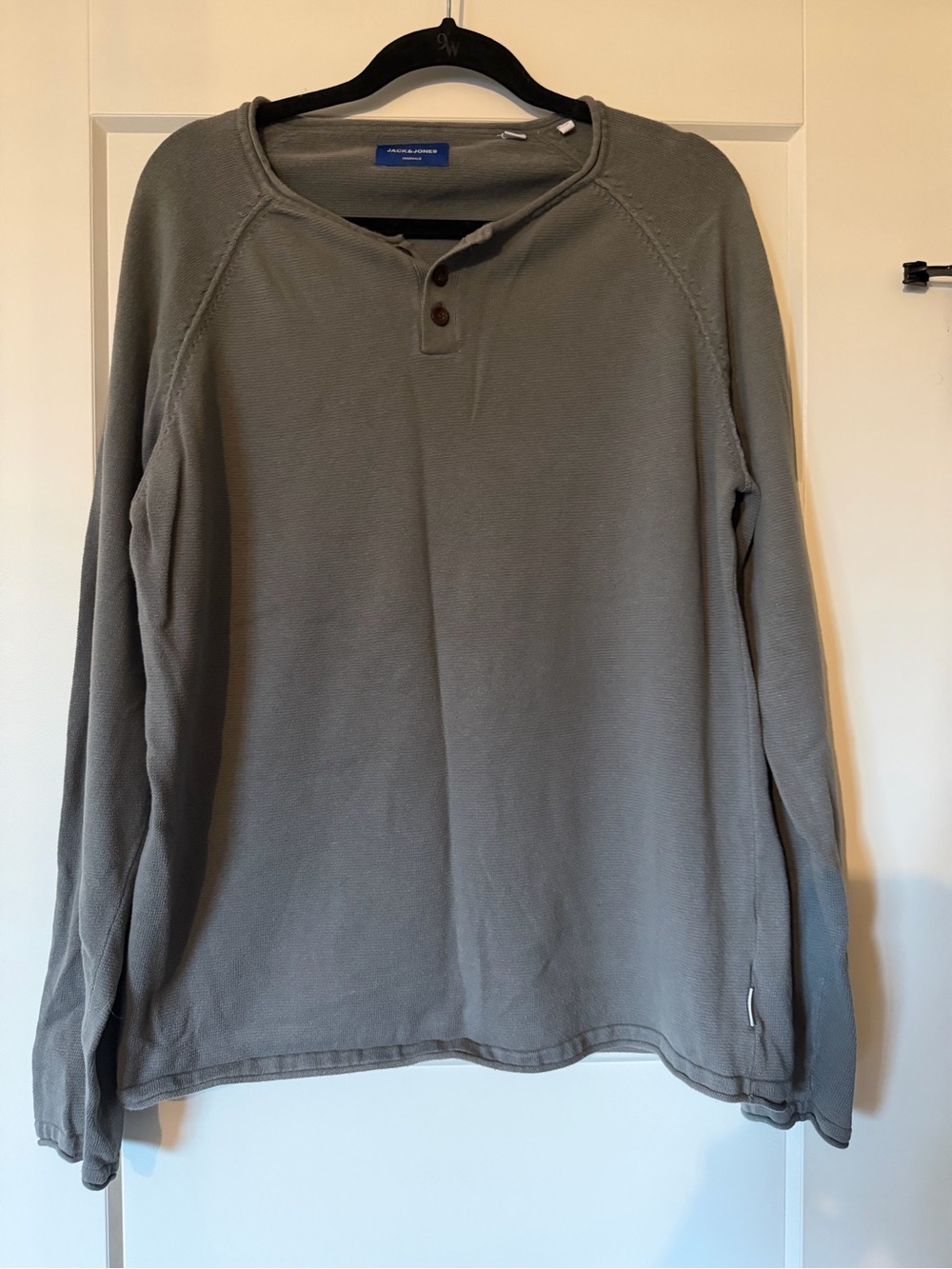 Jack and Jones Men's Long-Sleeve Henley